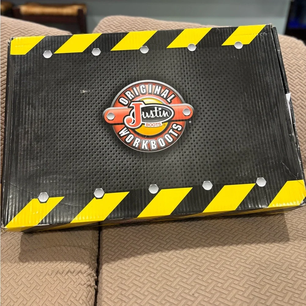 Brown Leather Justin’s Snake resistant Men's Boots - Picture 12 of 12